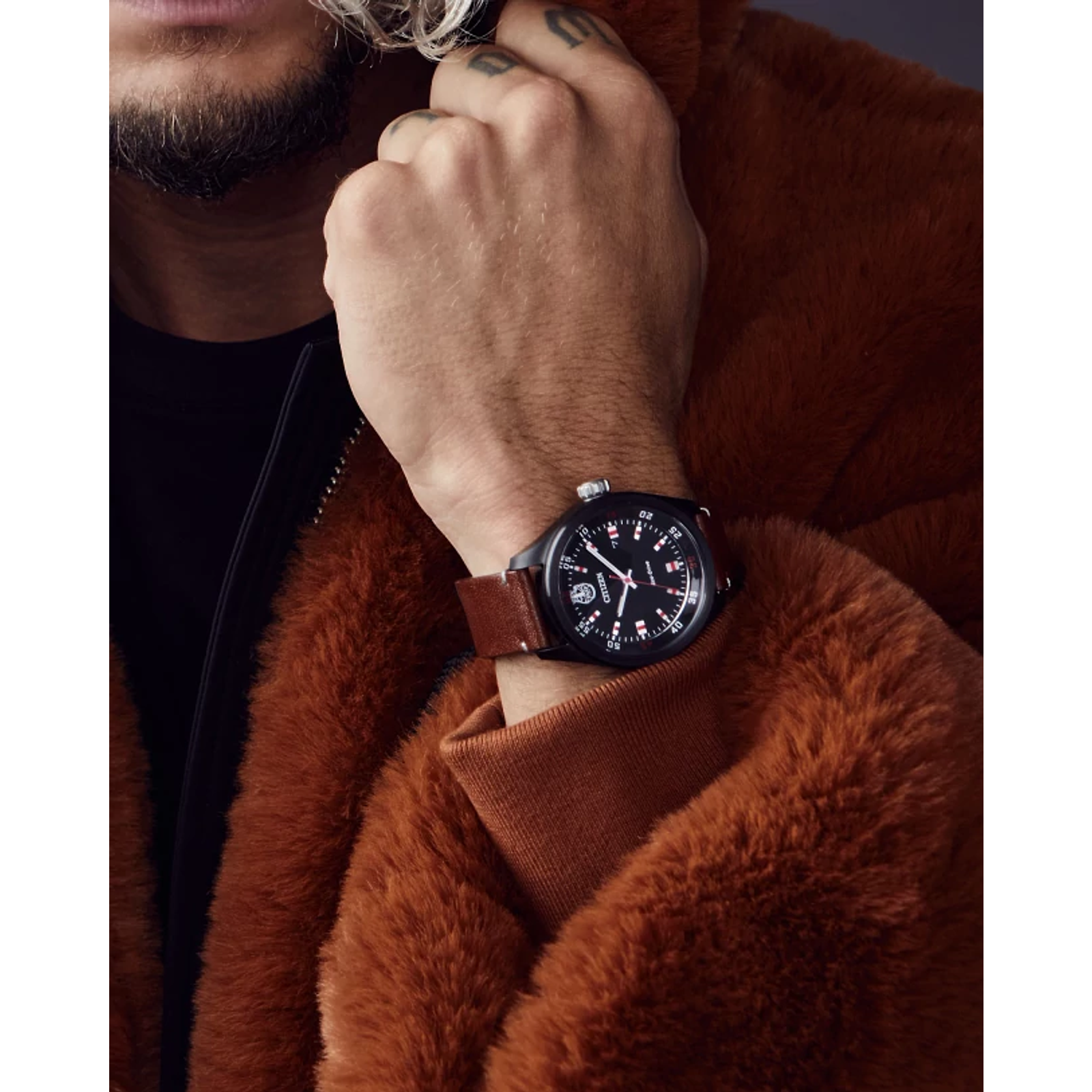 Reloj Citizen Chewbacca edición especial Star Wars para caballero con Eco-Drive nunca usara baterias | Elegancia Relojeria